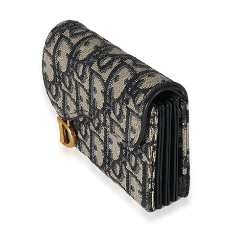 dior flap wallet